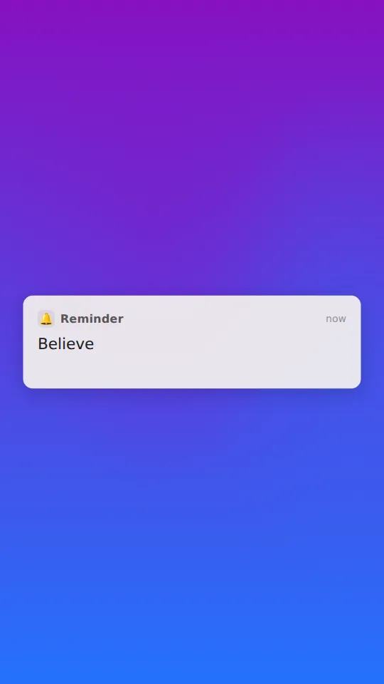 Notification — AI video scene template preview