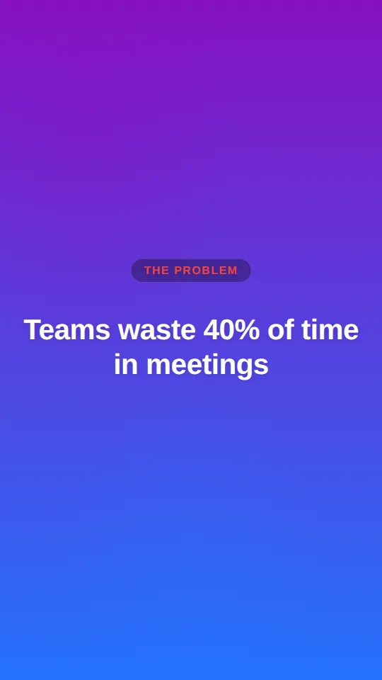 Problem Solution — AI video scene template preview