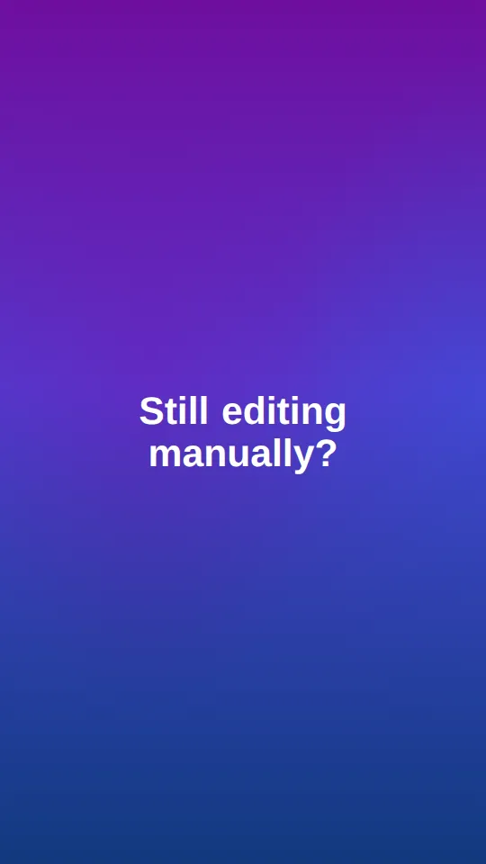 Reaction — AI video scene template preview