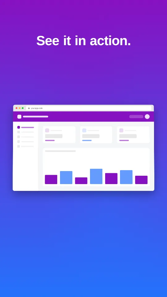 Web Mockup — AI video scene template preview